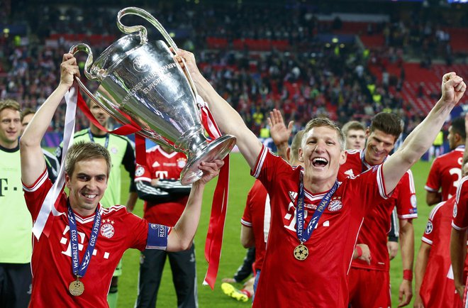 Nekdanji kapetan Bayerna je bil zelo zadovoljen z razpletom prvega dne eura. FOTO: Darren Staples/Reuters