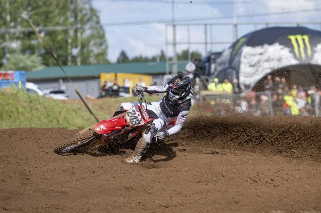 Tim Gajser je dobil kvalifikacije. FOTO: Honda Racing