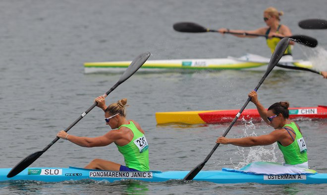 Anja Osterman se je veselila srebra. FOTO: Maxim Shemetov/ Reuters