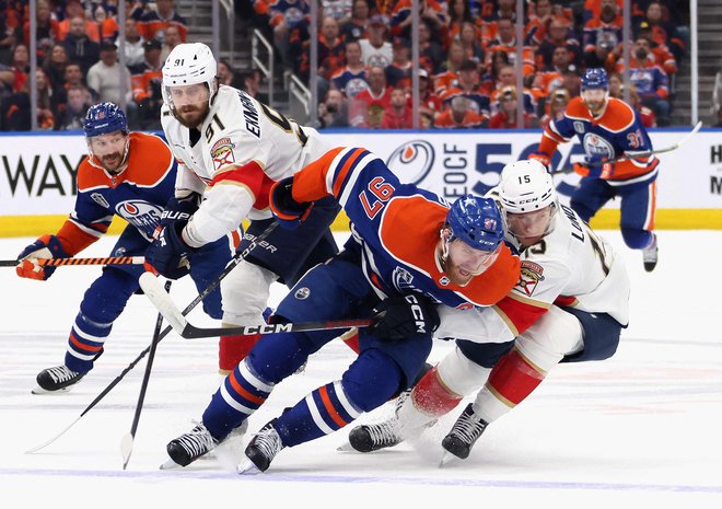 Connor McDavid sodi v sam vrh igralcev v ligi NHL, za marsikoga je najboljši. FOTO: Bruce Bennett/AFP