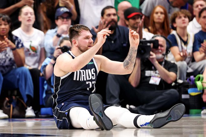 Za tekmovalca, kot je Luka Dončić, šteje le zmaga. FOTO: Kevin Jairaj/USA Today Sports