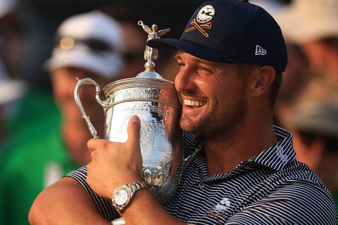 Bryson DeChambeau je prišel do devete zmage na turneji PGA. FOTO: Sean M. Haffey/AFP