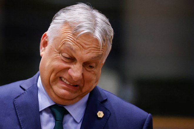 Prorusko delovanje madžarskega premiera Viktorja Orbána je za stranke z vzhoda EU nesprejemljivo. FOTO: Johanna Geron/Reuters