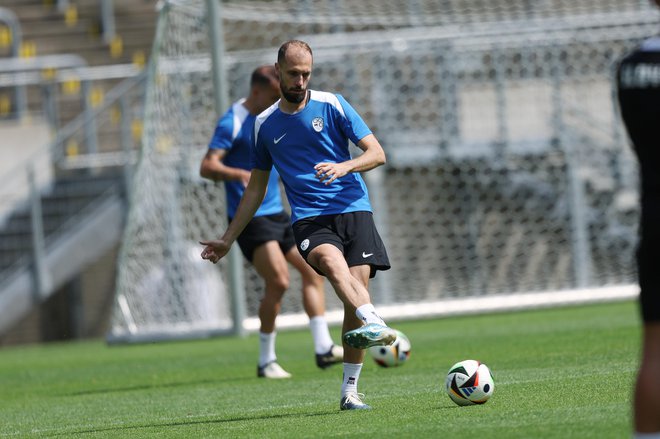 Jon Gorenc Stanković med treningom v Wuppertalu. FOTO: Leon Vidic