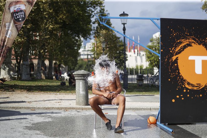 Največ evropskih mest med podnebnimi učinki skrbijo vročinski valovi. FOTO: Leon Vidic