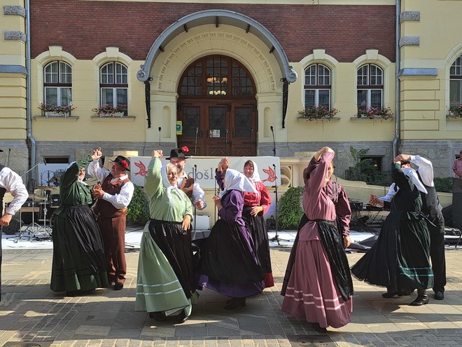 Folklorna skupina Lipa deluje že četrt stoletja v nemškem Münchnu. FOTO: Špela Kuralt/Delo