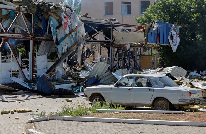 Prizor iz Donecka. FOTO: Alexander Ermochenko/Reuters