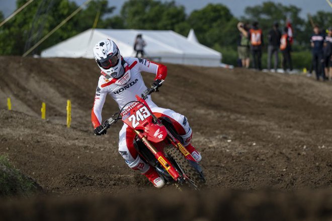 Tim Gajser si je v Lomboku pridirkal drugo mesto. FOTO: Honda Racing