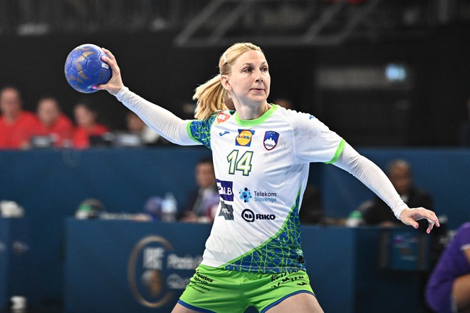 Tamara Mavsar uteleša duh slovenske reprezentance. FOTO: EHF