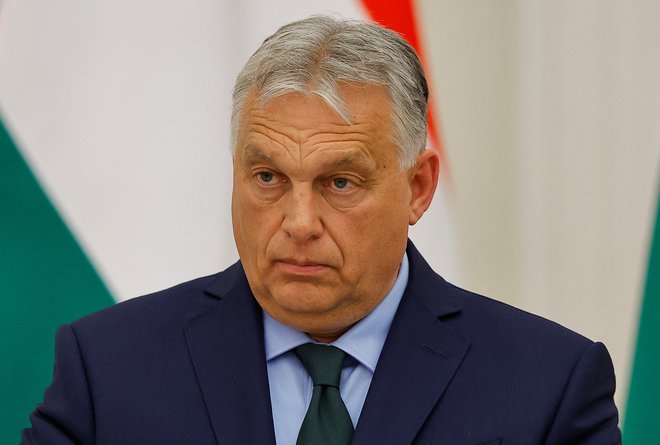 Politično skupino Domoljubi za Evropo je zasnoval madžarski premier Viktor Orban. FOTO: Evgenia Novozhenina/Reuters