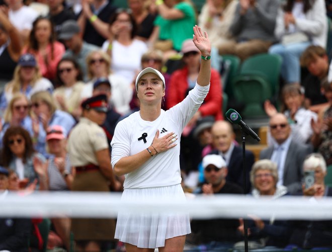 Ukrajinka Elina Svitolina FOTO: Hannah Mckay/Reuters