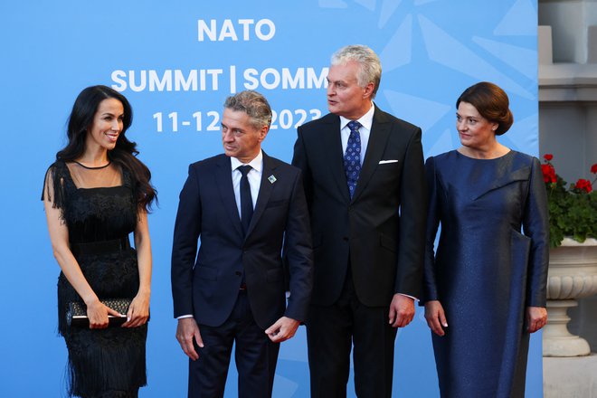 Predsednik vlade Robert Golob na lanskem vrhu zveze Nato v Vilni. FOTO: Yves Herman/Reuters