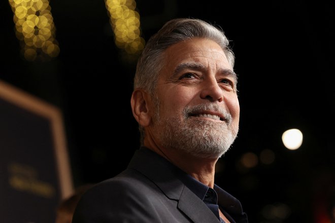 George Clooney je eden vidnejših podpornikov in mecenov ameriških Demokratov. FOTO: Mario Anzuoni/Reuters