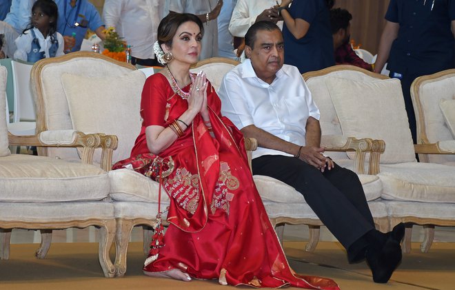 Mukesh Ambani s soprogo Nito Foto Reuters