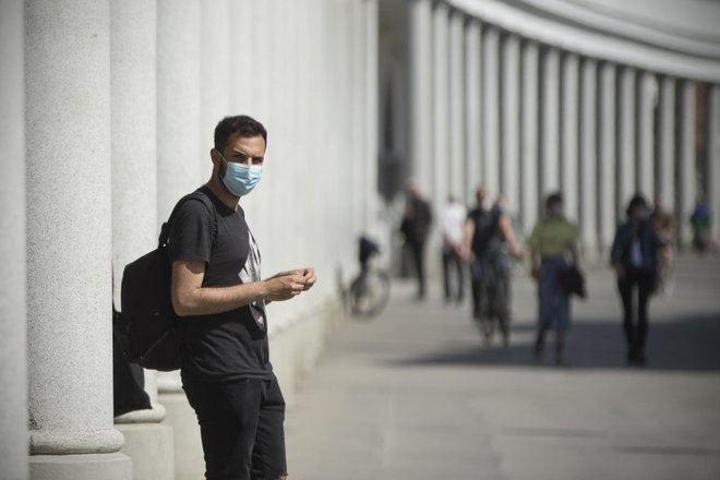 V Sloveniji je bila epidemija razglašena marca leta 2020, dokončno preklicana pa junija leta 2021. Foto Jure Eržen