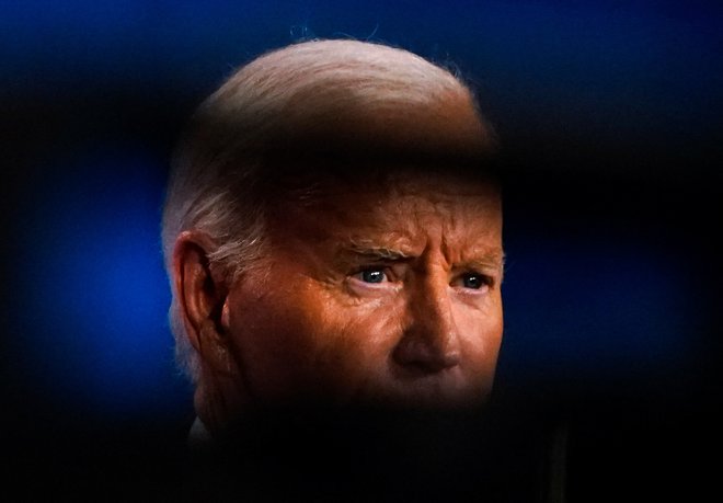 Ameriški demokratski predsednik Joe Biden. FOTO: Nathan Howard/Reuters
