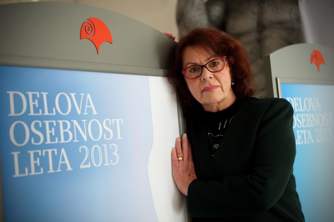 Anita Ogulin, Delova osebnost leta 2013. FOTO: Uroš Hočevar/Delo