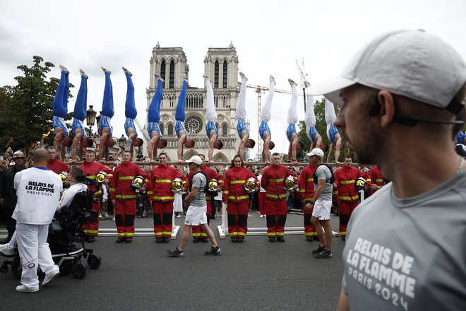 Otvoritvena slovesnost bo potekala 26. julija. FOTO: Benoit Tessier/Reuters