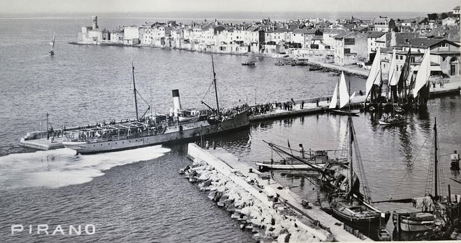 Piran pred sto leti Foto Pomorski muzej Piran