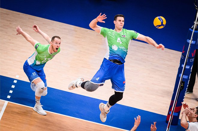 Jan Kozamernik bo udarno orožje Slovenije tudi na olimpijskih igrah v Parizu. FOTO: volleyballworld