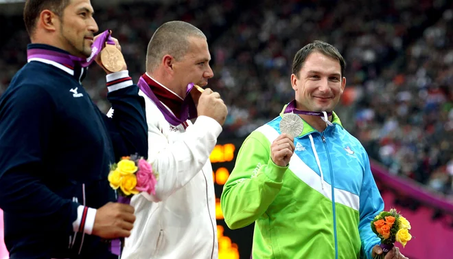 Primož Kozmus je v Londonu 2012 dosegel drugo mesto v metu kladiva. FOTO: Matej Družnik