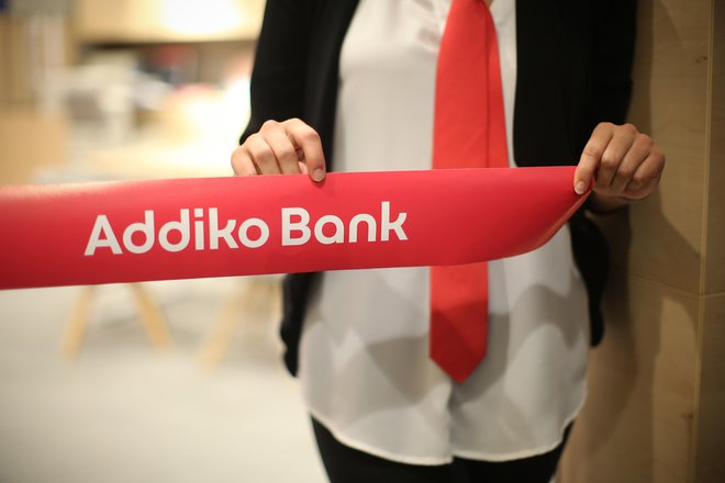 Sedež in poslovalnica Addiko Bank  na Dunajski cesti. Ljubljana, Slovenija 9.novembra 2017. [Addiko Bank,banke,Ljubljana,Slovenija] Foto Jure Eržen/delo