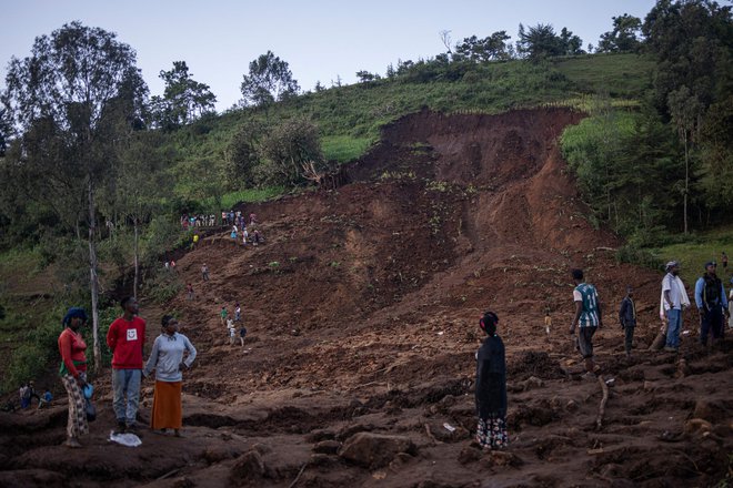 Gofa, kjer se je sprožil plaz, je od prestolnice Adis Abeba oddaljena približno 450 kilometrov.  FOTO: Michele Spatari/AFP