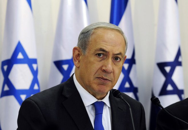 Benjamin Netanjahu v sredici problema. FOTO: Pool/ Reuters Pictures