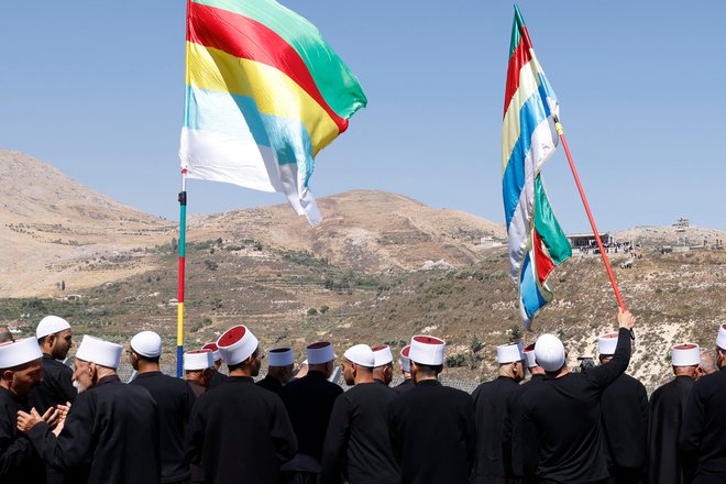 V izraelskem napadu na Hezbolahov štab v južnem delu libanonske prestolnice so bile v torek sicer ubite tri osebe, od teh dva otroka. FOTO: Jalaa Marey/Afp