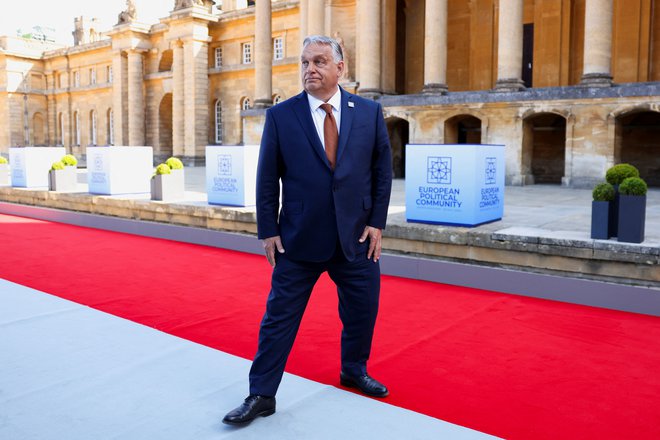 Dolgoletni Orbánovi kritiki ne izbirajo več besed. Evropski poslanec Zelenih Daniel Freund, ga je označil kar za – koristnega bedaka za diktatorje. FOTO: Hollie Adams/Reuters