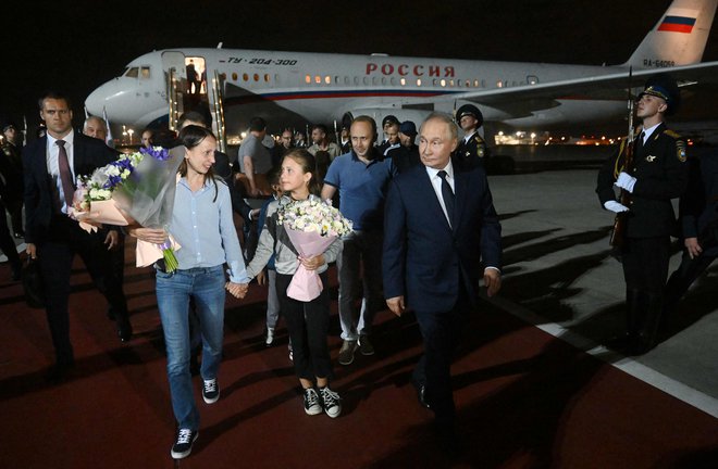 Vohuna, ki so ju ujeli v Sloveniji. FOTO: Mikhail Voskresenskiy/AFP