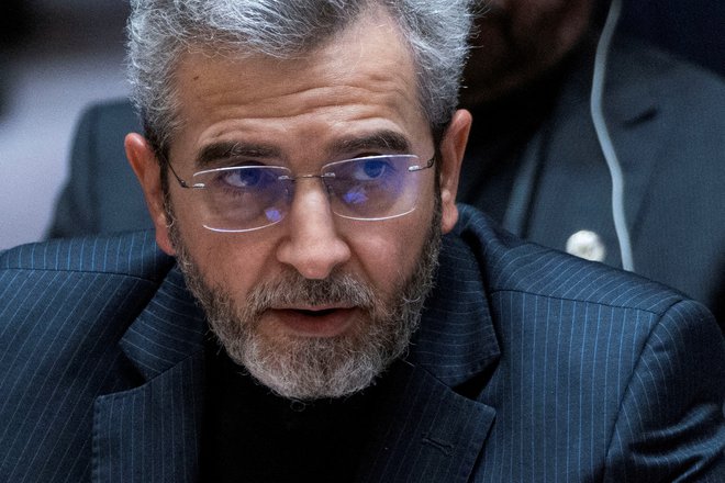 Iranski zunanji minister Ali Bageri Kani FOTO: Eduardo Munoz/Reuters