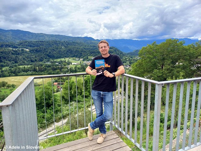 Sam Baldwin se v knjigi z distanco tujca poigrava s slovenskimi nacionalnimi značilnostmi. FOTO: Adele in Slovenia