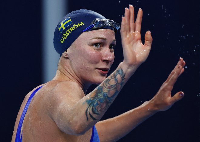 Sarah Sjöström je postavila olimpijski rekord. FOTO: Ueslei Marcelino/Reuters