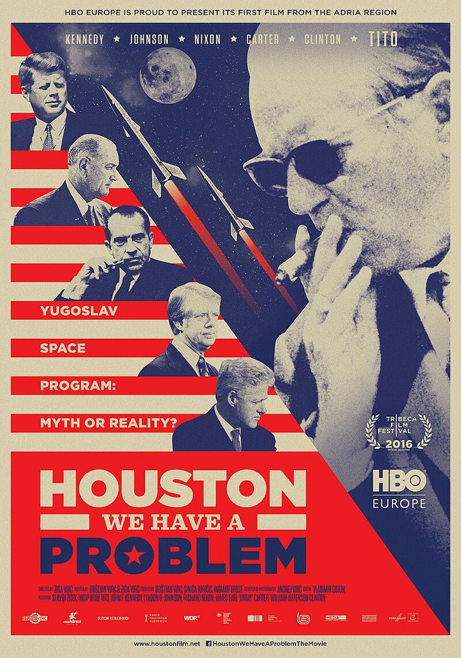 Film Žige Virca Houston, imamo problem! pripoveduje o domnevnem Titovem vesoljskem programu, ki naj bi ga prodal ameriškemu predsedniku Kennedyju. FOTO: Wikipedija