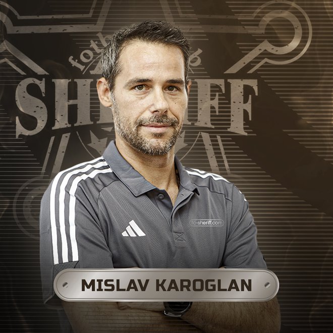 Mislav Karoglan je že peti hrvaški trener, ki bo deloval pri Šerifu. FOTO: Facebook