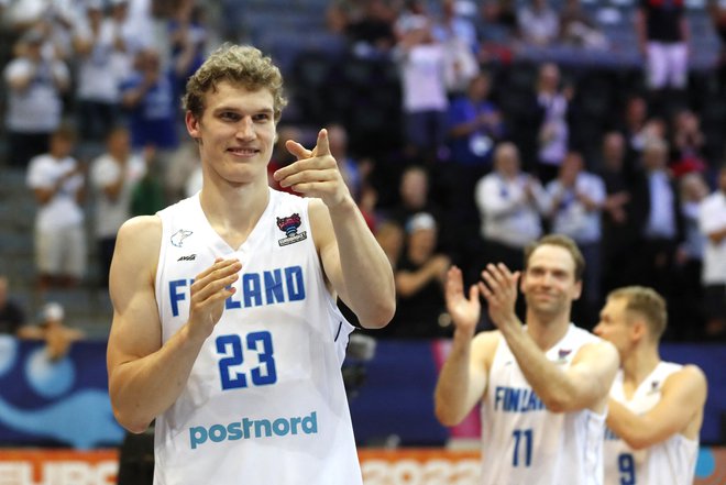 Lauri Markkanen je podaljšal pogodbo z vodstvom kluba Utah Jazz. FOTO: David W Cerny/Reuters