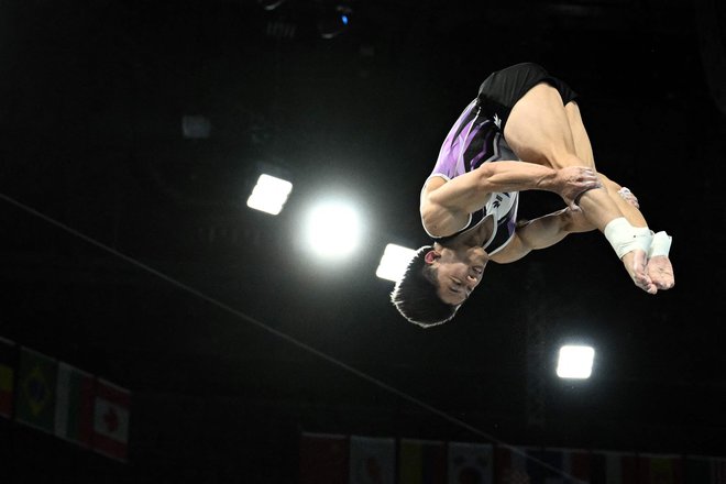 Yulo je z dvema zlatima olimpijskima kolajnama in šestimi kolajnami s svetovnih prvenstev najboljši filipinski telovadec vseh časov.  FOTO: Lionel Bonaventure Afp