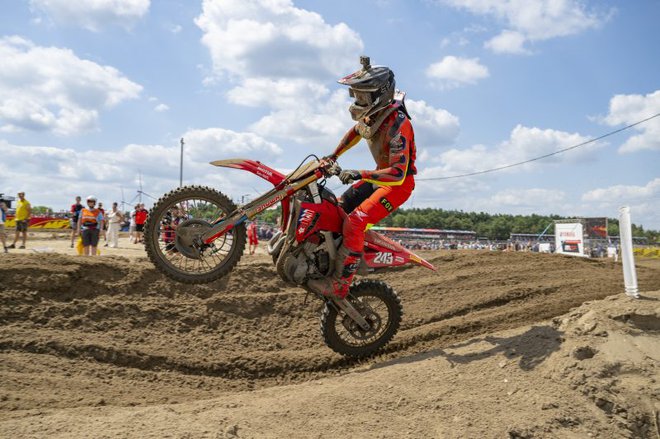 Tim Gajser je bil v Belgiji četrti. FOTO: Honda Racing