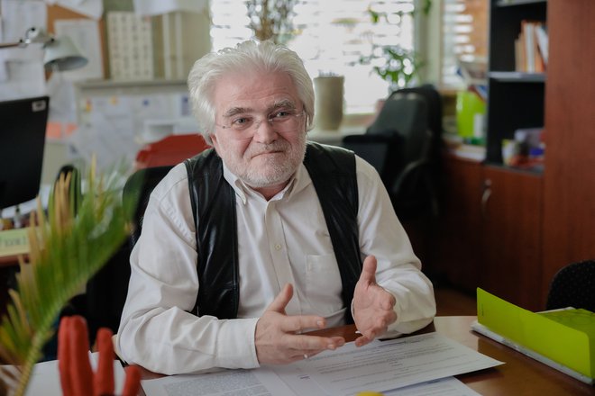 Dr. Igor Ž. Žagar, profesor retorike in argumentacije. FOTO: Črt Piksi