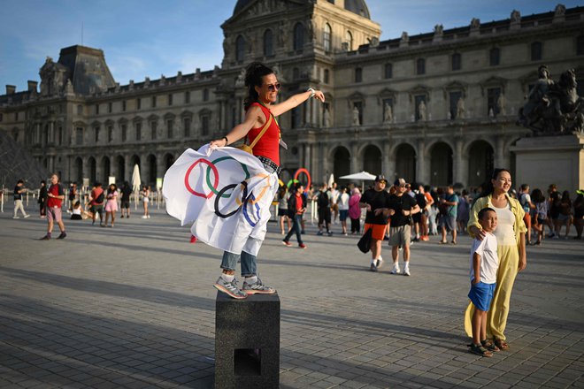 Olimpijske igre niso imele večjih neto učinkov na pariški turizem. FOTO: Natalia Kolesnikova/Afp