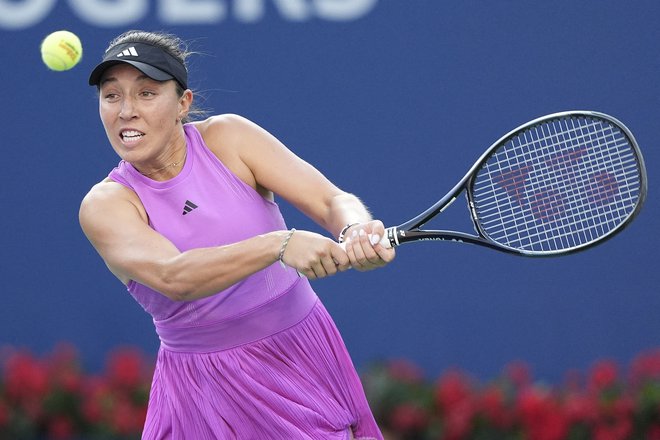 Jessica Pegula je postala prva zaporedna zmagovalka turnirja v Kanadi. FOTO: John E. Sokolowski/Usa Today Sports Via Reuters Con