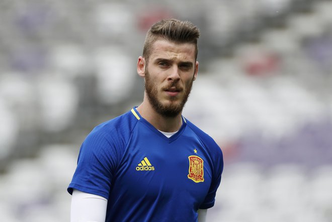 David de Gea je s Fiorentino podpisal enoletno pogodbo z možnostjo podaljšanja za dodatno leto. FOTO: Vincent Kessler/Reuters Pictures