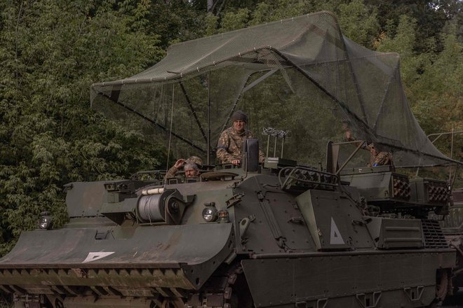 Ukrajinska vojska je pred dobrim tednom dni nepričakovano vdrla na rusko ozemlje. FOTO: Roman Pilipey/AFP