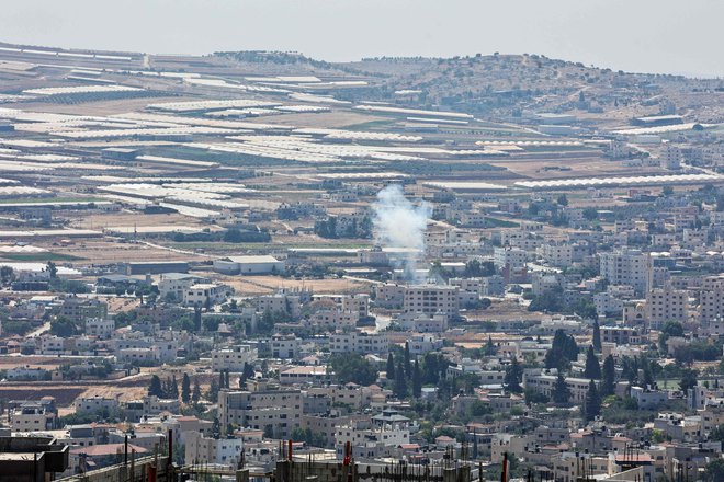 Danes so izraelske sile na Zahodnem bregu ubile pet Palestincev. FOTO: Zain Jaafar/AFP