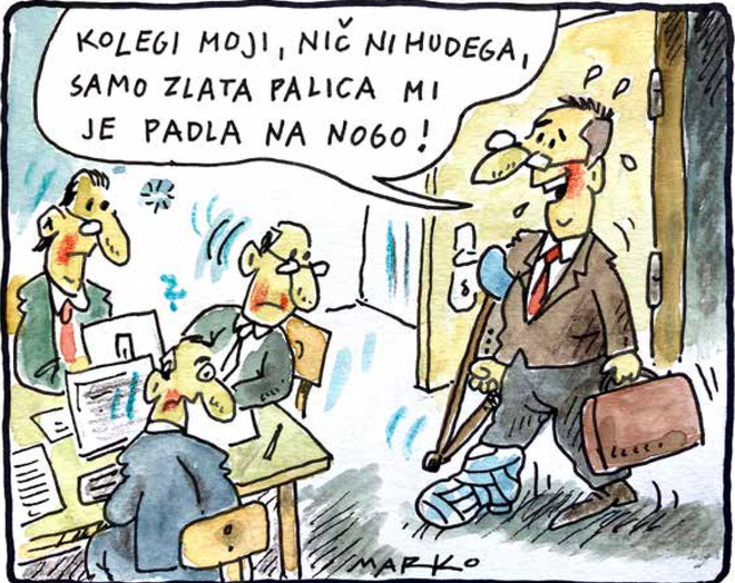 KARIKATURA: Marko Kočevar