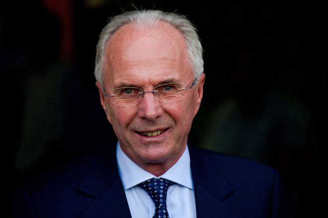 Poslovil se je Sven-Göran Eriksson. FOTO: Nicolas Asfouri/AFP