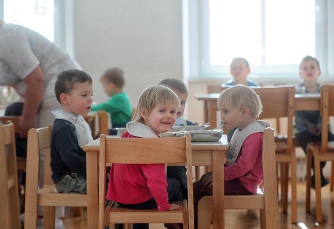 Otroci imajo v Slavini ustrezno oskrbo in podporo, predvsem pa je okolje varnejše in bolj spodbudno od tistega v Ukrajini, kjer še vedno divja vojna. FOTO: Blaž Samec/Delo