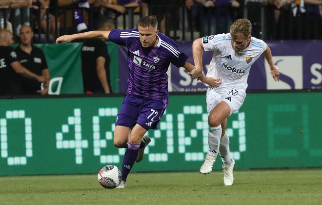 Mariborčani so se hitro znašli v zaostanku. FOTO: Voranc Vogel/Delo