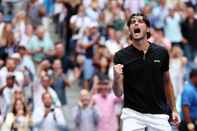 Taylor Fritz je bil boljši od Alexandra Zvereva. FOTO: Sarah Stier/AFP